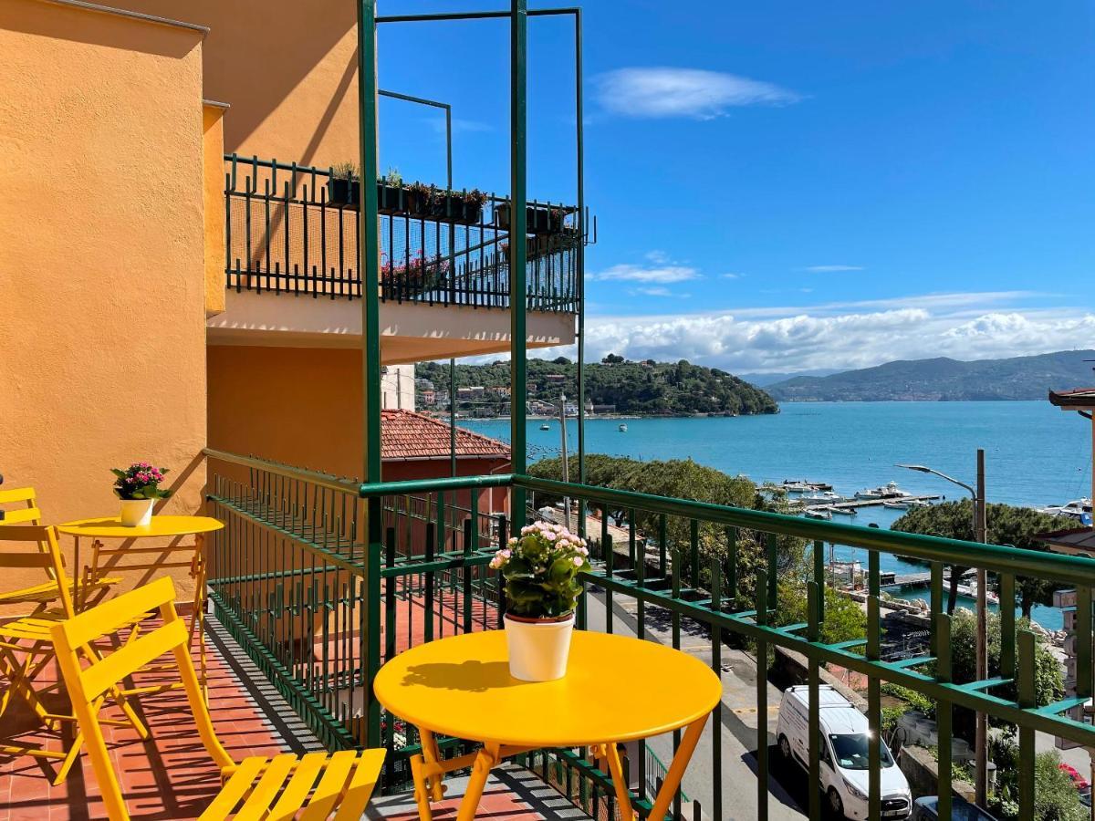 דירות פורטו ונרה Casa Irene Terrazza Vista Mare E Garage מראה חיצוני תמונה